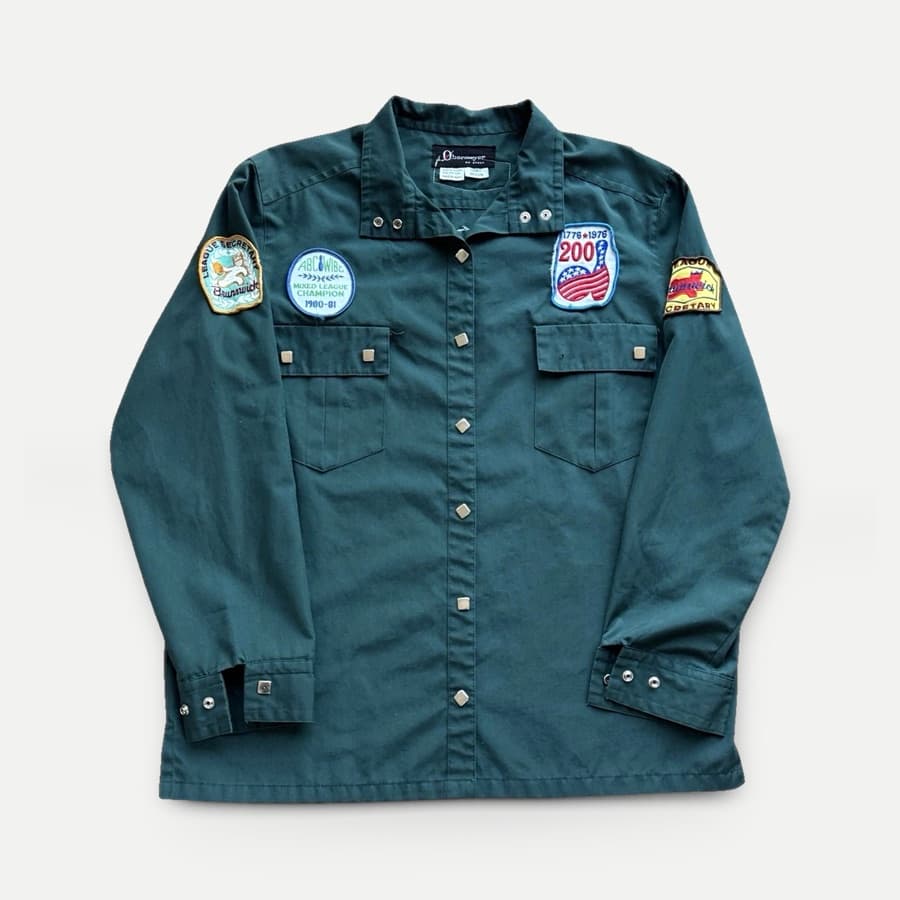 Patch utility shirt, finished with Photolister