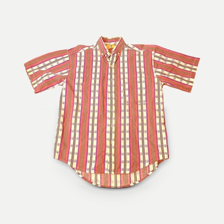 Striped button-up, finished with Photolister