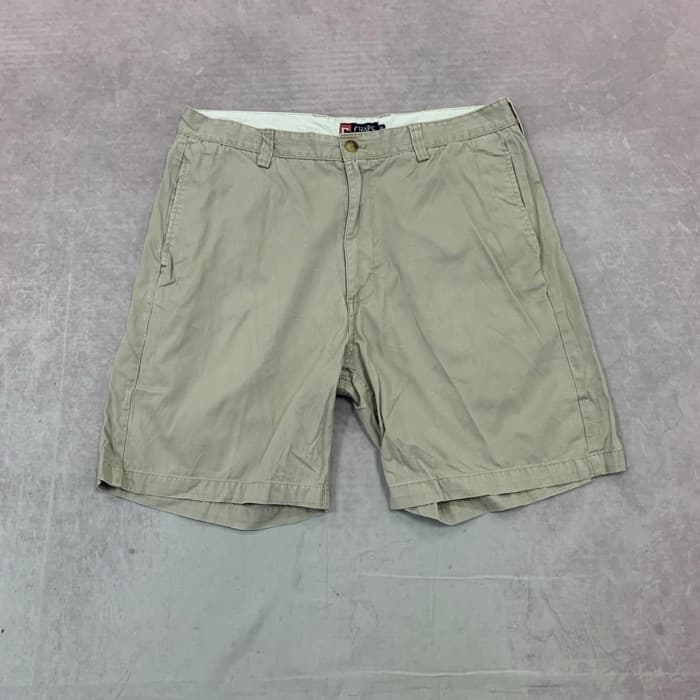 Original photo of khaki shorts