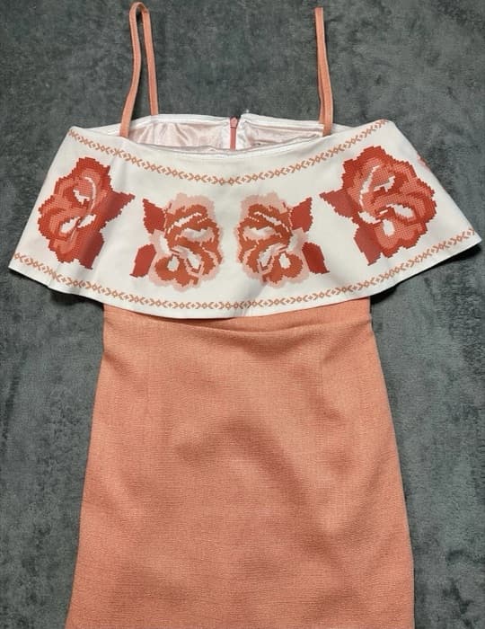 Original photo of floral dress
