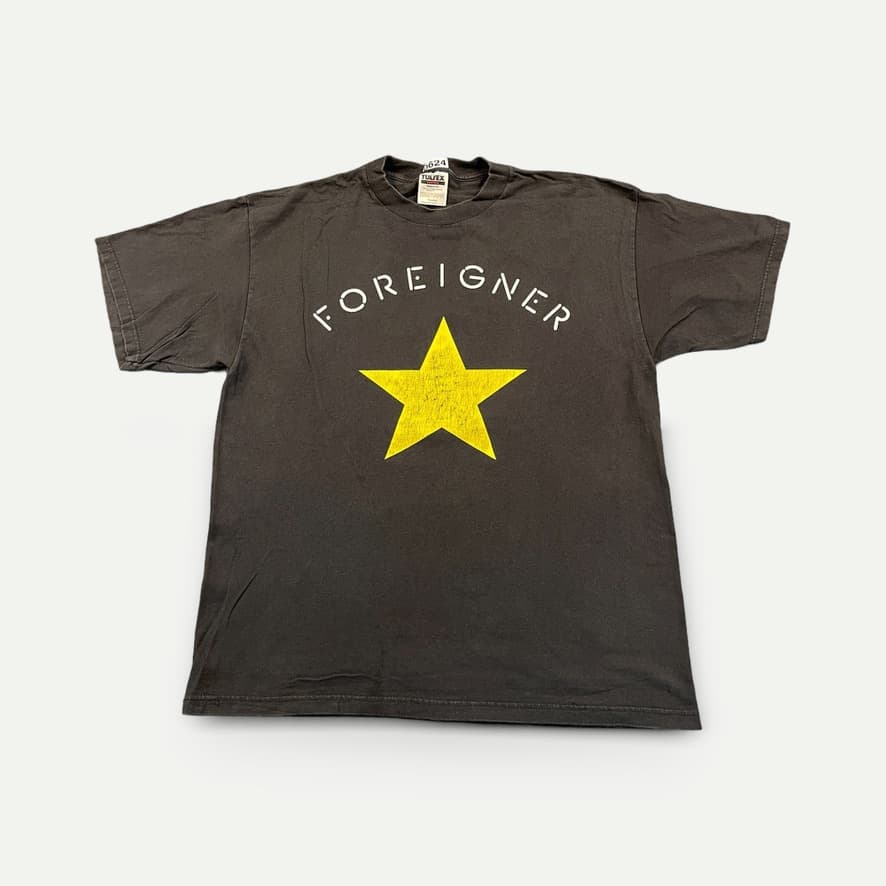 Foreigner star tee, finished with Photolister